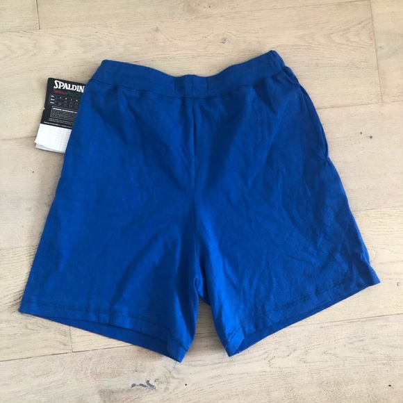 BLUE ATHLETIC SHORTS - Picture 5 of 5